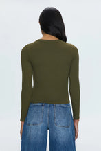 Load image into Gallery viewer, PISTOLA BAILEY LONG SLEEVE CREWNECK TOP - ADMIRAL
