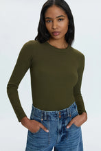 Load image into Gallery viewer, PISTOLA BAILEY LONG SLEEVE CREWNECK TOP - ADMIRAL
