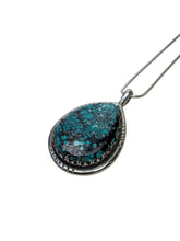 Load image into Gallery viewer, JW STERLING SILVER AMERICAN TURQUOISE NECKLACE – 20"

