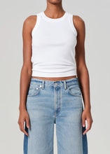 Load image into Gallery viewer, CITIZENS OF HUMANITY ISABEL RIB TANK - WHITE
