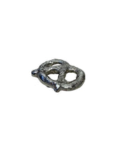 Load image into Gallery viewer, JW STERLING SILVER TEXTURED PRETZEL CHARM NECKLACE – 20"
