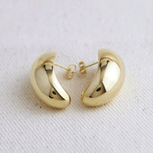Load image into Gallery viewer, CAMPFIRE COUTURE 18K GOLD FILLED DOME EARRINGS
