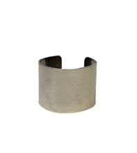 Load image into Gallery viewer, JW STERLING SILVER LARGE SMOOTH CUFF BRACELET
