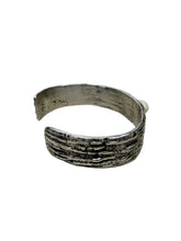 Load image into Gallery viewer, JW STERLING SILVER ELK IVORY TEXTURED CUFF BRACELET
