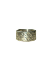 Load image into Gallery viewer, JW STERLING SILVER WEAVE TEXTURED RING

