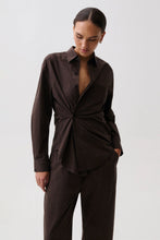 Load image into Gallery viewer, PISTOLA MILA BUTTON DOWN WRAP TOP
