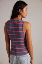 Load image into Gallery viewer, FREE PEOPLE JAMIE HENLEY STRIPE - NAVY COMBO
