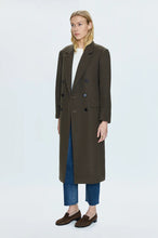 Load image into Gallery viewer, PISTOLA PRESCOTT DOUBLE BREASTED WOOL COAT
