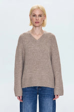 Load image into Gallery viewer, PISTOLA TALIA CHUNKY V-NECK SWEATER
