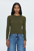 Load image into Gallery viewer, PISTOLA BAILEY LONG SLEEVE CREWNECK TOP - ADMIRAL
