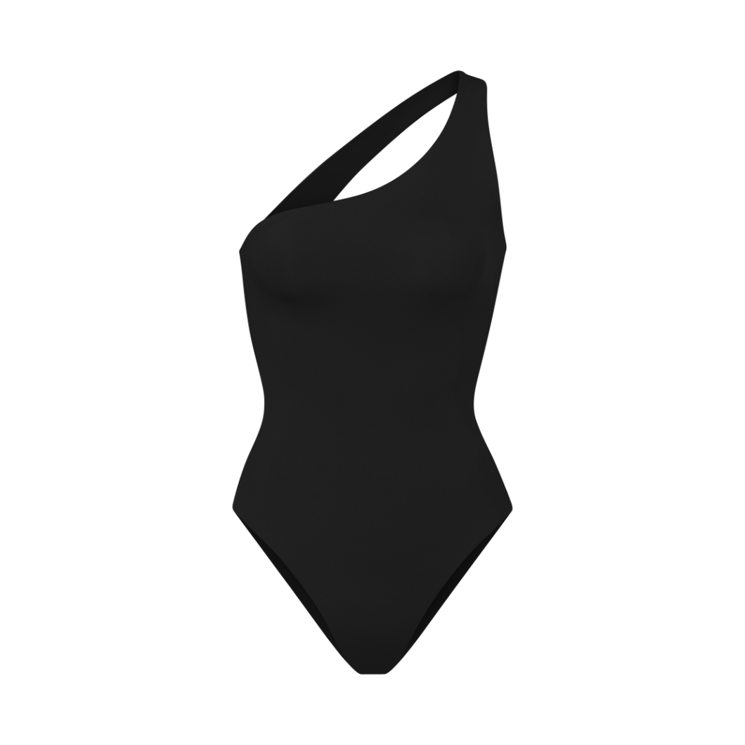 LEFT ON FRIDAY SWIM SHORELINE SUIT - JET (BLACK)