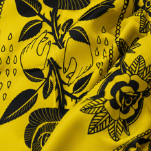 Load image into Gallery viewer, VOYAGER SILK ROSE AND THORN SCARF
