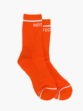 Load image into Gallery viewer, MOTHER BABY STEPS SOCKS - MANDARIN RED
