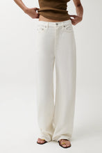 Load image into Gallery viewer, PISTOLA SYDNEY HIGH RISE BOWED LINEN WIDE JEAN
