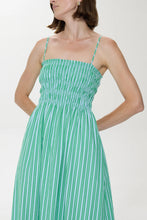 Load image into Gallery viewer, PISTOLA BIANCA SHIRRED BODICE DRESS
