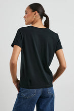 Load image into Gallery viewer, RAILS CLASSIC CREW NECK T SHIRT- BLACK
