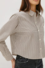 Load image into Gallery viewer, RAILS RAMY SHIRT - NOIR STRIPE
