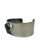 Load image into Gallery viewer, JW STERLING SILVER TURQUOISE CUFF BRACELET
