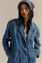 Load image into Gallery viewer, FREE PEOPLE MONIQUE INDIGO DUSTER
