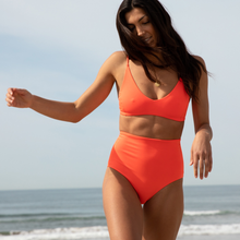 Load image into Gallery viewer, LEFT ON FRIDAY SWIM SUNDAY TOP - APEROL (ORANGE)
