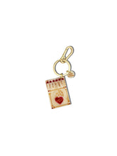 Load image into Gallery viewer, Solar Eclipse Hand-painted Matchbox Bag Charm + Keychain | Eco-Friendly
