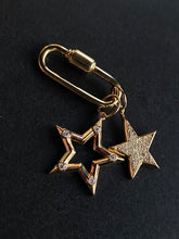 Load image into Gallery viewer, 14K GOLD CHARM, DIAMOND CUTOUT STAR
