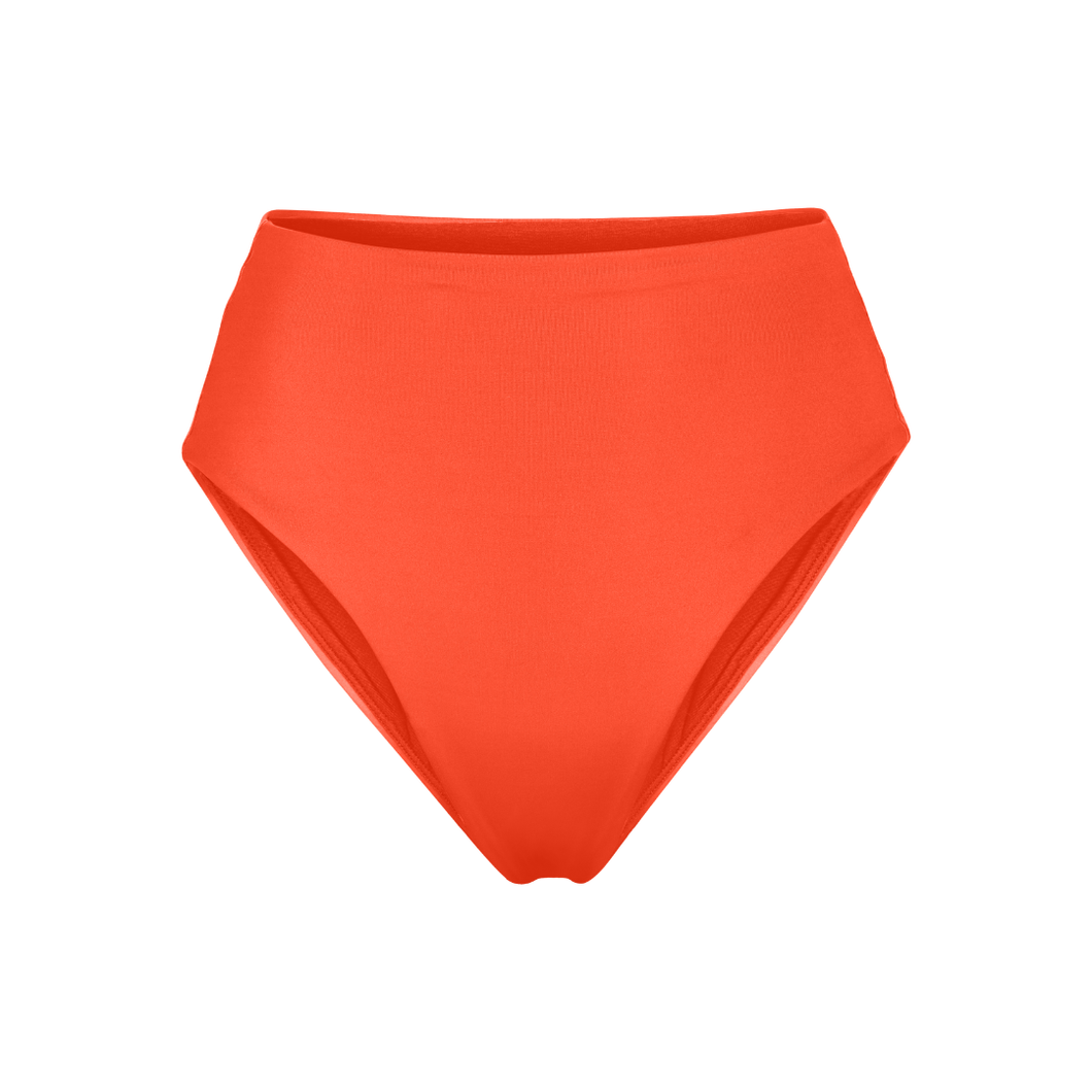 LEFT ON FRIDAY SWIM HI HI BOTTOM - APEROL (NEON ORANGE)