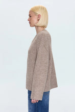 Load image into Gallery viewer, PISTOLA TALIA CHUNKY V-NECK SWEATER
