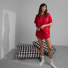 Load image into Gallery viewer, LUNYA WASHABLE SILK TEE SHORT SET
