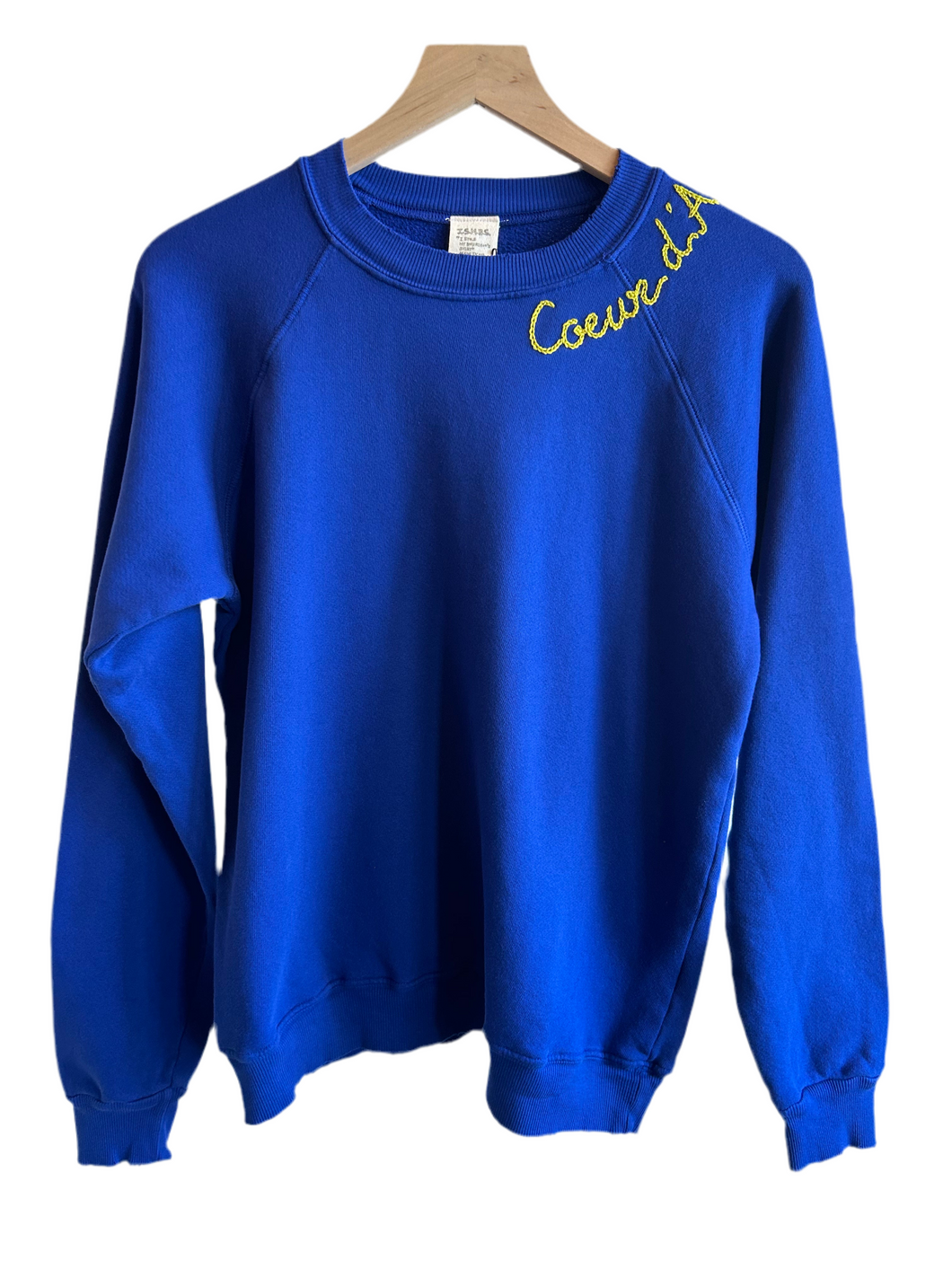 DARK BLUE EMBROIDERED CDA SWEATSHIRT