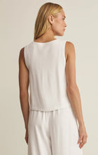 Load image into Gallery viewer, Z SUPPLY CHARLI CROPPED LINEN TOP
