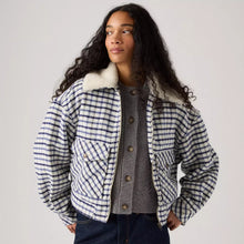 Load image into Gallery viewer, LEVI’S SHRUNKEN '90S WOOL TRUCKER JACKET - BIRCH PLAID
