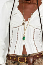 Load image into Gallery viewer, FREE PEOPLE FRANKIE CORSET LONG SLEEVE TOP

