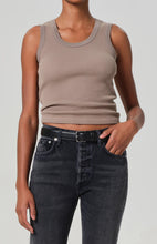 Load image into Gallery viewer, CITIZENS OF HUMANITY INEZ WAFFLE TANK - BEZAL
