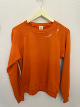 Load image into Gallery viewer, ORANGE EMBROIDERED SANDPOINT SWEATSHIRT

