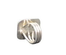 Load image into Gallery viewer, JW STERLING SILVER LAPIS LAZULI RING - SIZE 7
