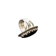 Load image into Gallery viewer, Inside of silver ring.
