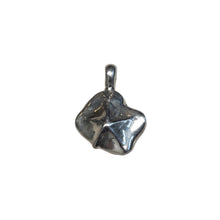 Load image into Gallery viewer, Sterling silver hand cast star pendant.
