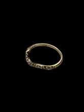 Load image into Gallery viewer, 14K GOLD RING WEDDING BAND WITH NATURAL DIAMOND
