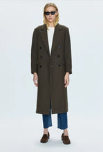 Load image into Gallery viewer, PISTOLA PRESCOTT DOUBLE BREASTED WOOL COAT
