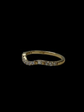 Load image into Gallery viewer, 14K GOLD RING WEDDING BAND WITH NATURAL DIAMOND

