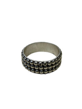Load image into Gallery viewer, JW STERLING SILVER THICK TEXTURED BALL RING
