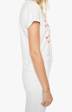 Load image into Gallery viewer, MOTHER THE BOXY GOODIE GOODIE TEE - I LOVE TO PLAY TENNIS
