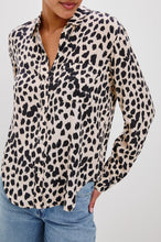 Load image into Gallery viewer, RAILS JOSEPHINE BUTTON-UP SHIRT - SPOTTED TAUPE
