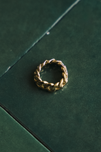 Load image into Gallery viewer, 14K GOLD CUBAN CHAIN RING

