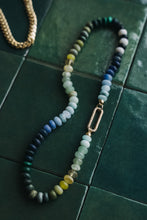 Load image into Gallery viewer, 14K GOLD GEMSTONE CANDY NECKLACE - INDIGO SPRING
