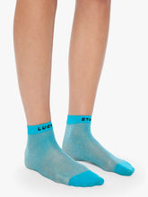 Load image into Gallery viewer, MOTHER THE SLIPPER SOCKS - BLUE LUCKY STAR
