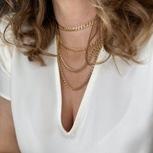 Load image into Gallery viewer, CAMPFIRE COUTURE 18K GOLD FILLED MIAMI CUBAN CHAIN 16”
