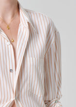 Load image into Gallery viewer, CITIZENS OF HUMANITY KAYLA SHIRT - SHERBET STRIPE
