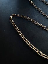 Load image into Gallery viewer, 14K GOLD CHAIN, OVAL LINK NECKLACE
